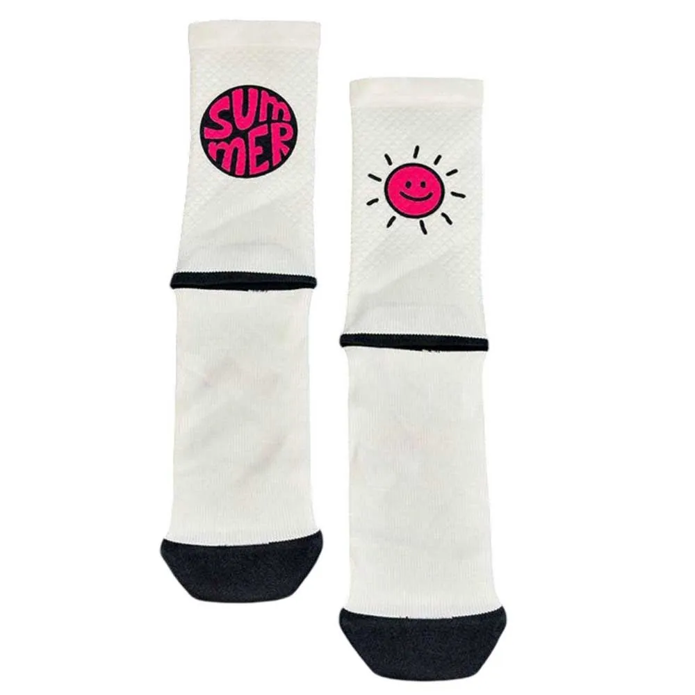 MB WEAR Summer Ltd Strumpor, White