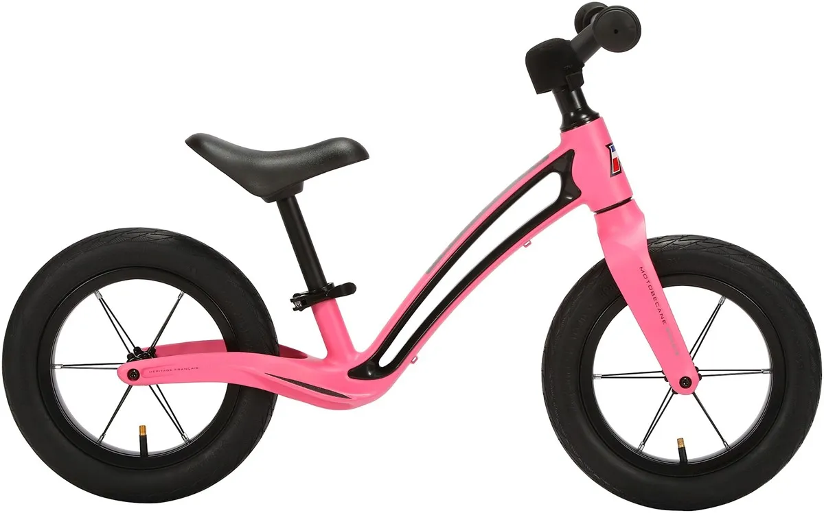 MBK Motobecane Roadie Springcykel 12"Matta Rosa/Svart