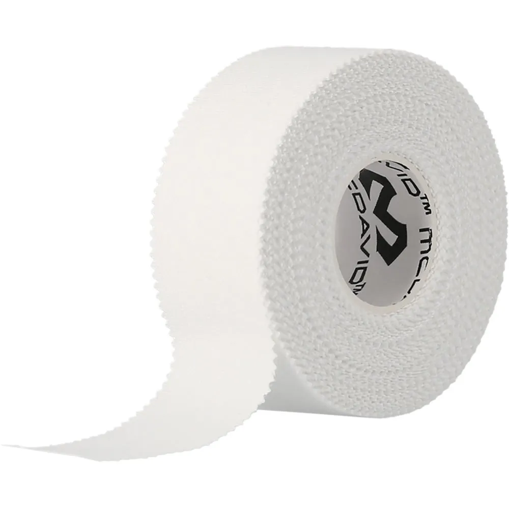 McDavid Eurotape 2.5 Cmx10m Kinesiotejp, Bulk / pack white, One Size