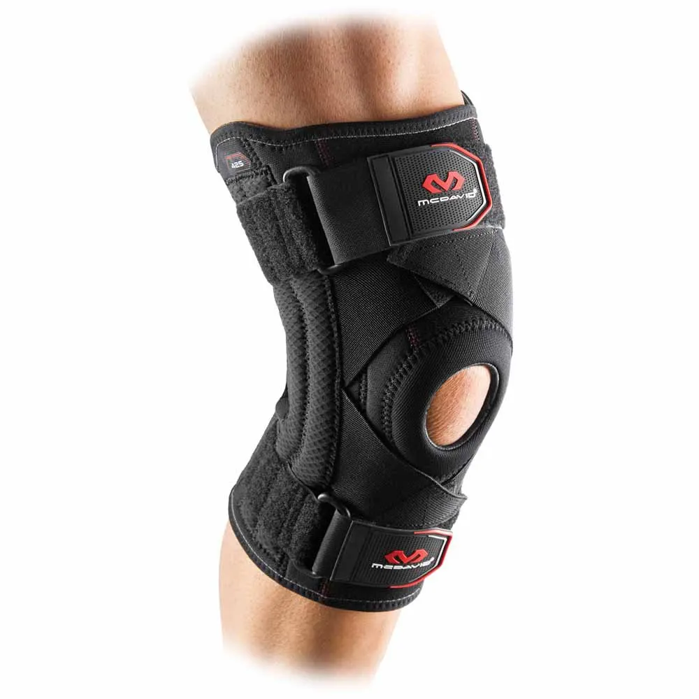 McDavid Knee Support With Stays And Cross Straps Knäskydd McDavid Knee Support With Stays And Cross Straps Knäskydd