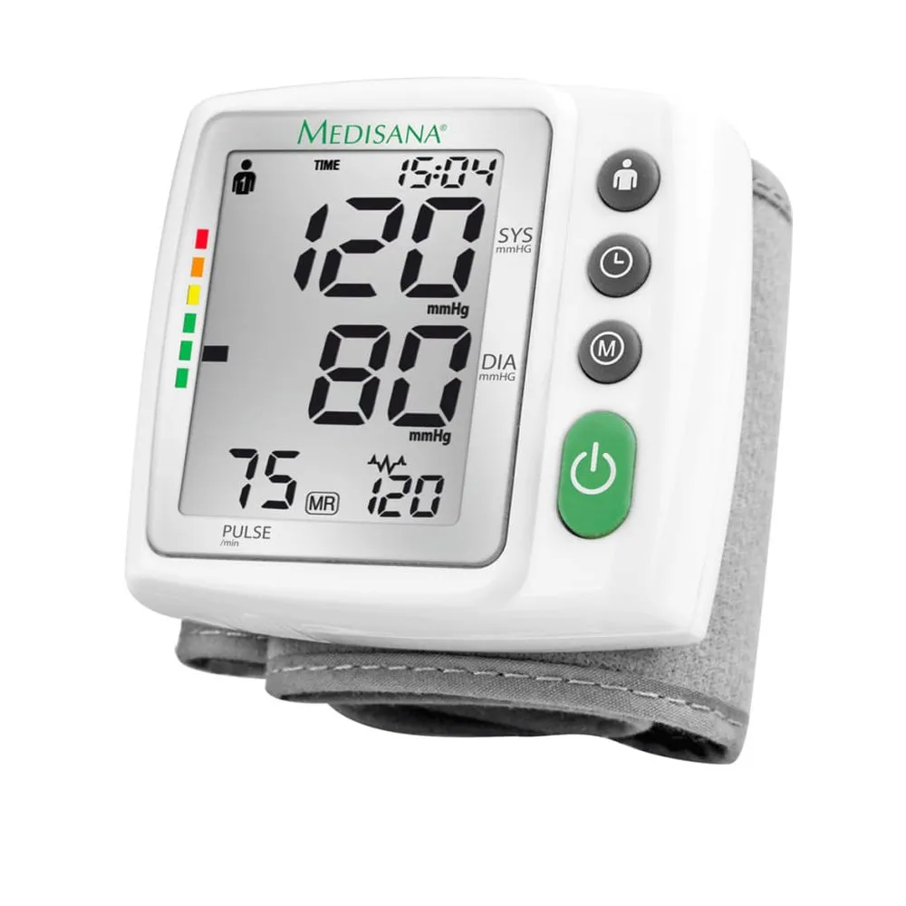 Medisana Blodtrycksmätare För Handleden Bw 315 Vit 51072, White, One Size