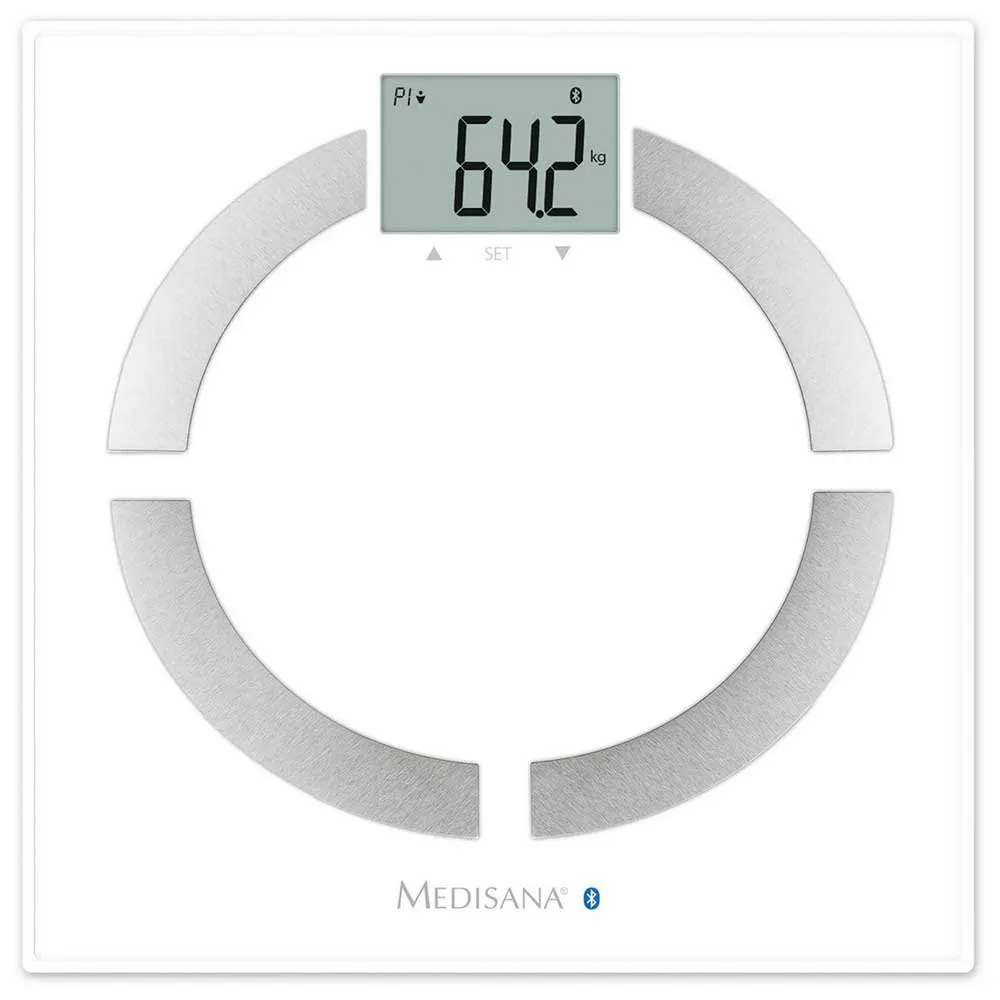 Medisana Bs 444 Max 180kg Våg, White, One Size