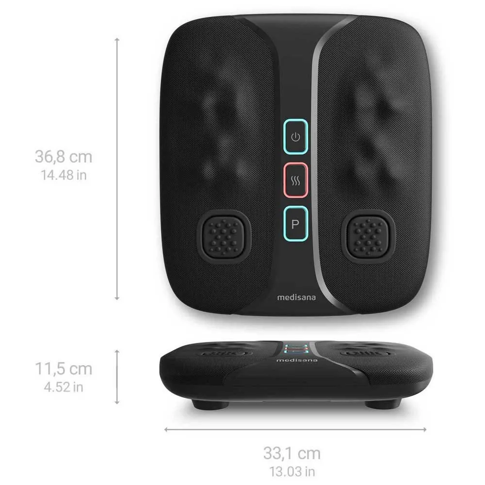 Medisana Lm 100 Ben-och Fotmassageapparat, Black, One Size