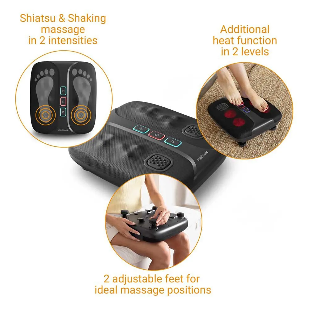 Medisana Lm 100 Ben-och Fotmassageapparat, Black, One Size