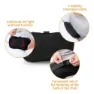Medisana Mc 200 Massagekudde, Black, One Size