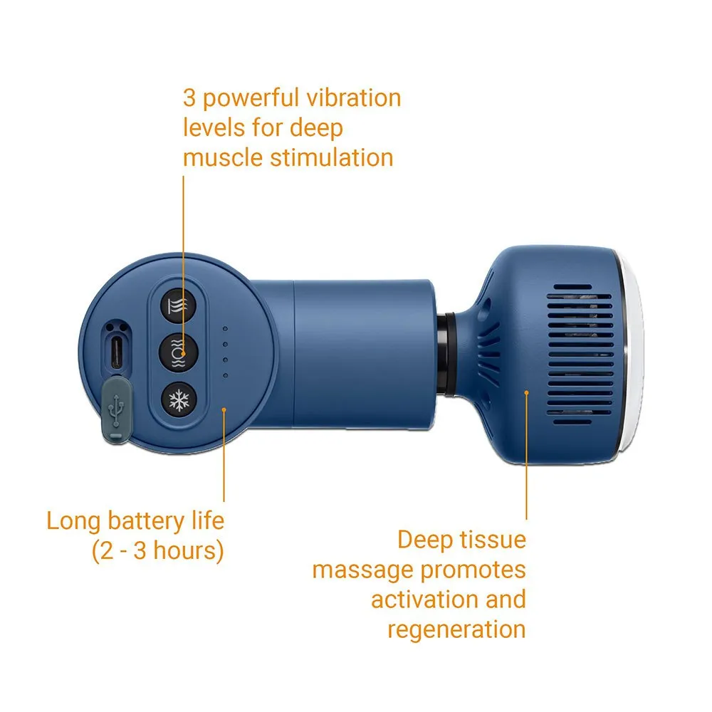 Medisana Mg 600 Hot And Cold Massagepistol, Blue, One Size