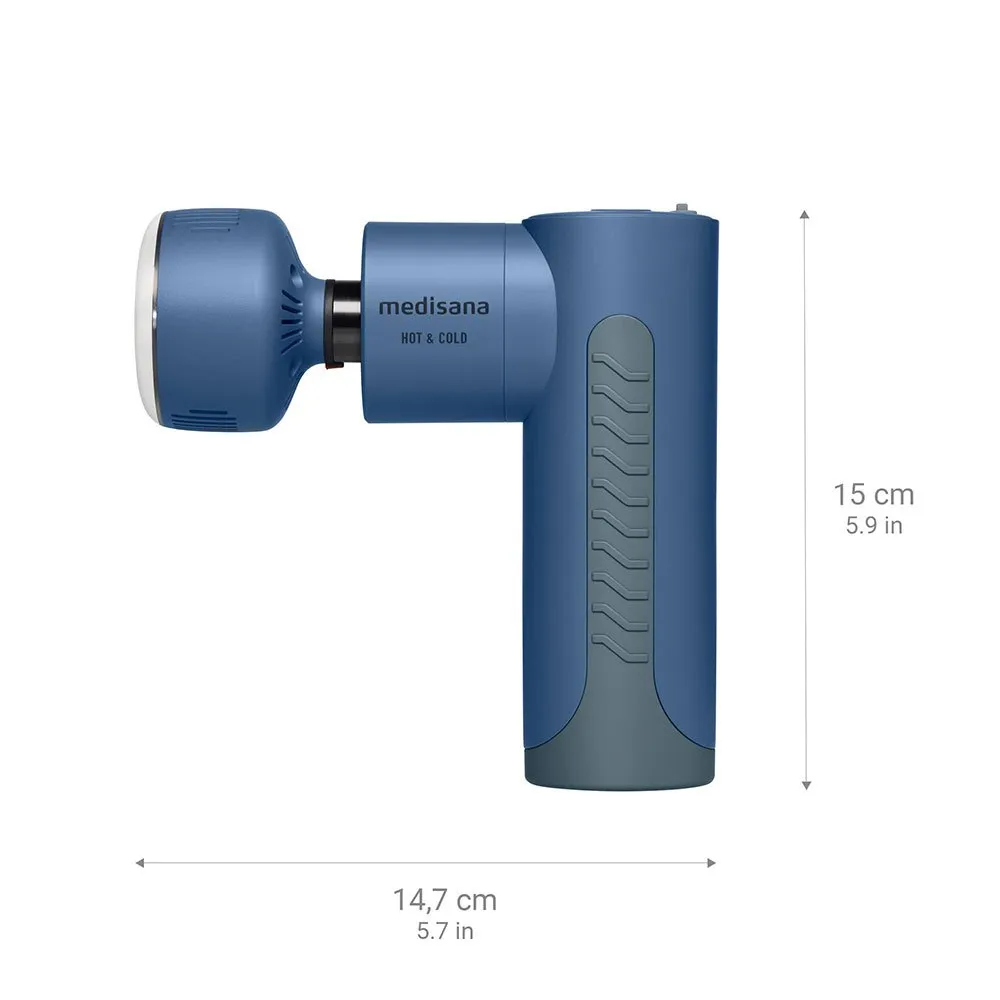 Medisana Mg 600 Hot And Cold Massagepistol, Blue, One Size