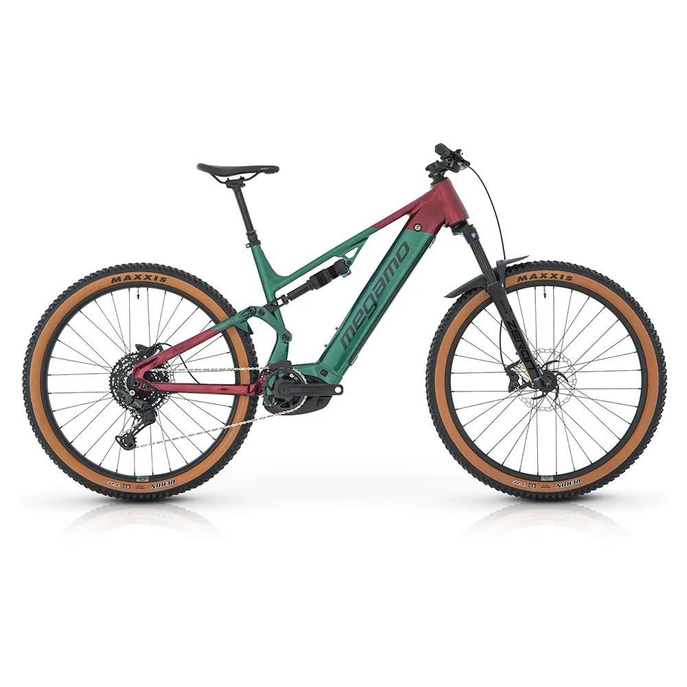 Megamo Flame Al 20 29´´ Cues 10s 2025 Elcykel Mtb, Green, M, 600Wh