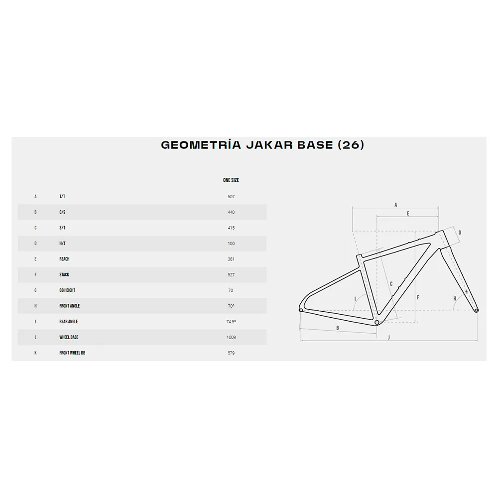 Megamo Jakar Base Essa U2000 2026 Gravelcykel
