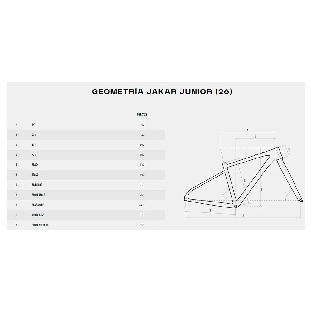 Megamo Jakar Jr 26´´ Essa U2000 2026 Gravelcykel, Turquoise, XS