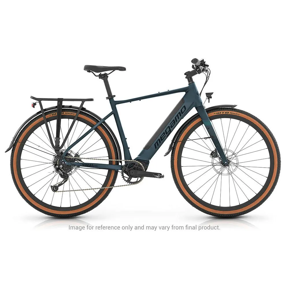 Megamo Kansas City 504 Cues 2024 Elcykel, Blue, M, 504Wh
