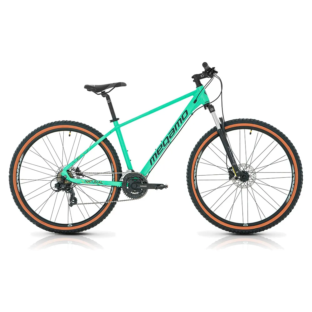 Megamo Natural 60 Ltd 29´´ Shimano 3x8s 2025 Mtb Cykel, Turquoise, XL