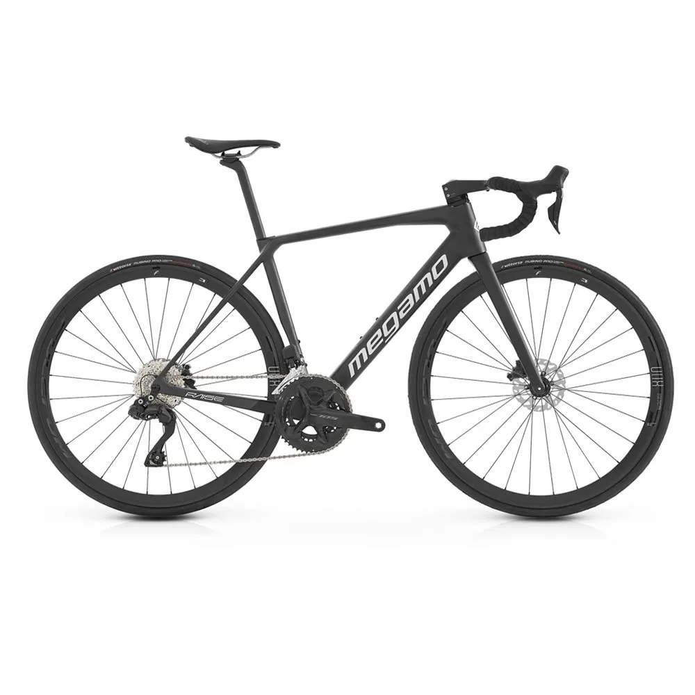 Megamo Raise 15 Sh12 105 Di2 2024 Racercykel, Black