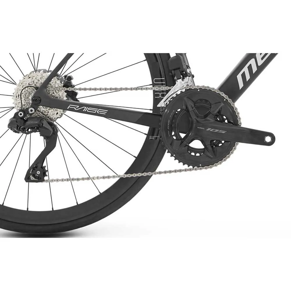 Megamo Raise 15 Sh12 105 Di2 2024 Racercykel, Black