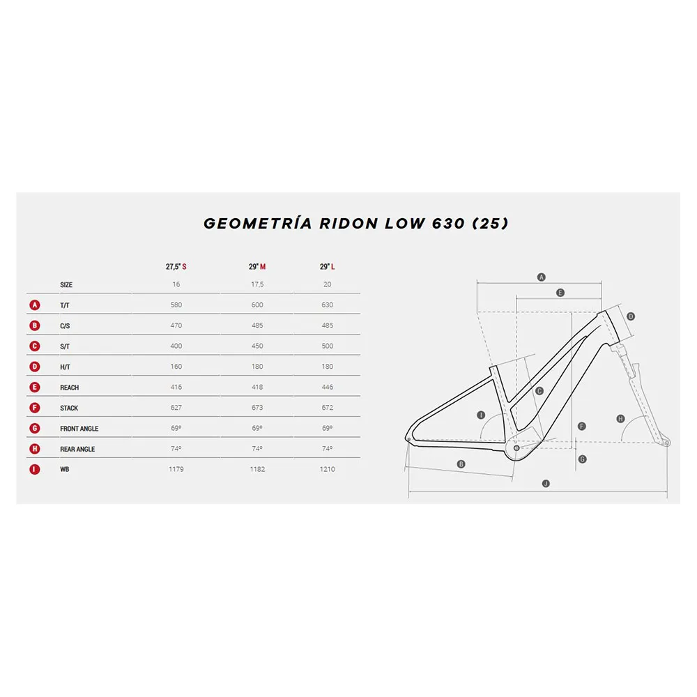 Megamo Ridon Low 630 29´´ Altus 2025 Elcykel