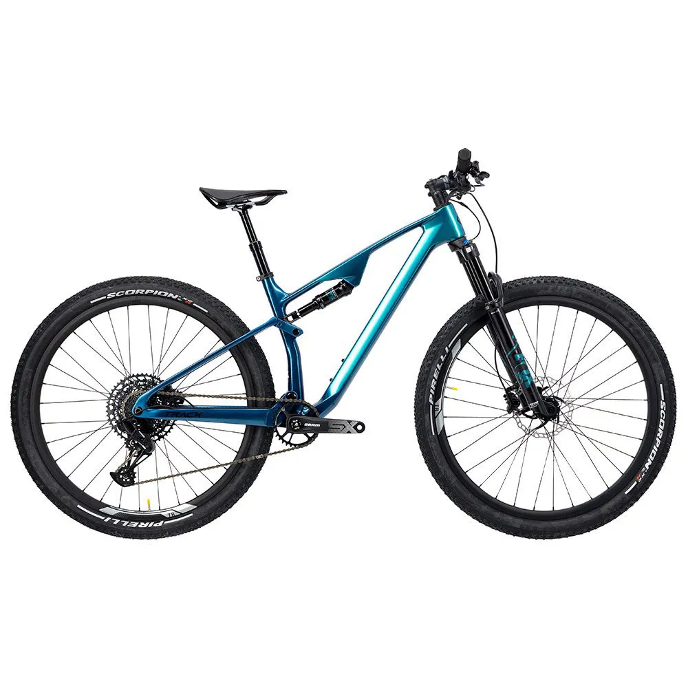 Megamo Track R120 10 29´´ Sx Eagle 2023 Mtb Cykel, Pagoda blue, S