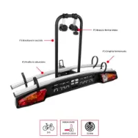 Menabo Merak Type S Cykelställ För 2 Cyklar Menabo Merak Type S Cykelställ För 2 Cyklar