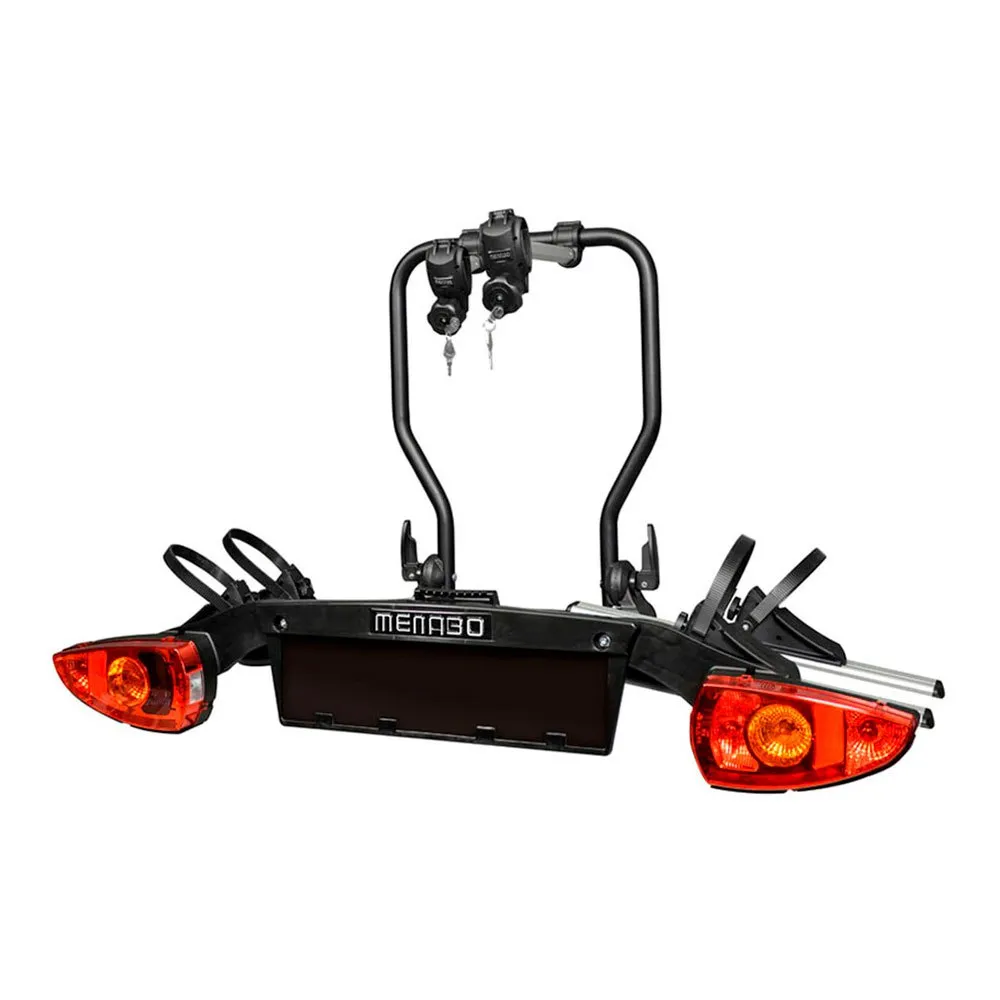 Menabo Sirio Cykelställ För 2 Cyklar, Black / silver, 2 Cykels