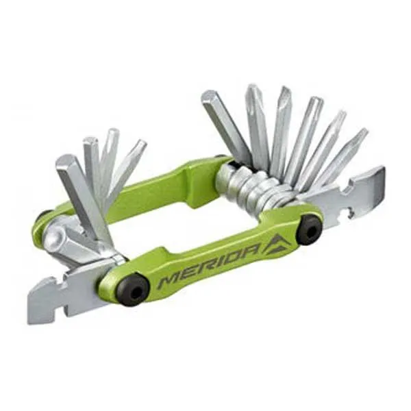Merida 17 In 1 Multiverktyg, Green, One Size