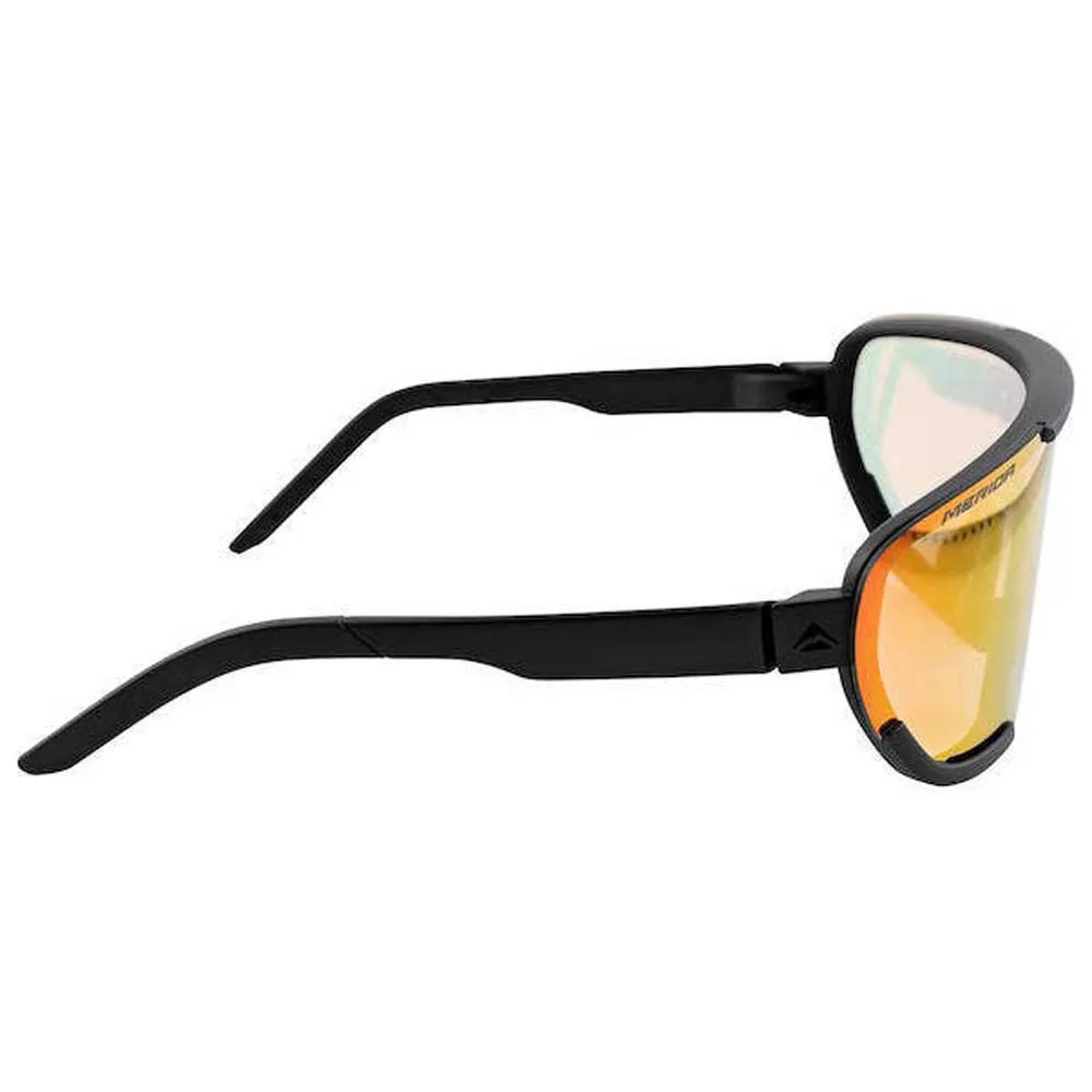 Merida Pro Race Solglasögon, Black, Red Fire Mirror /CAT3
