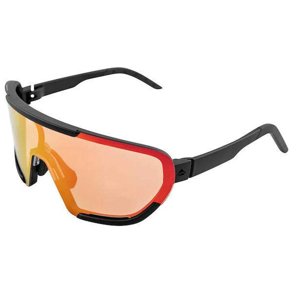 Merida Pro Race Solglasögon, Black, Red Fire Mirror /CAT3