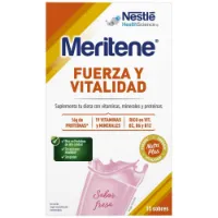 Meritene Styrka Och Vitalitet 15x30 Gr Kosttillskott Jordgubbe