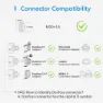 Meross Starter Kit Smart Termostat, White, One Size