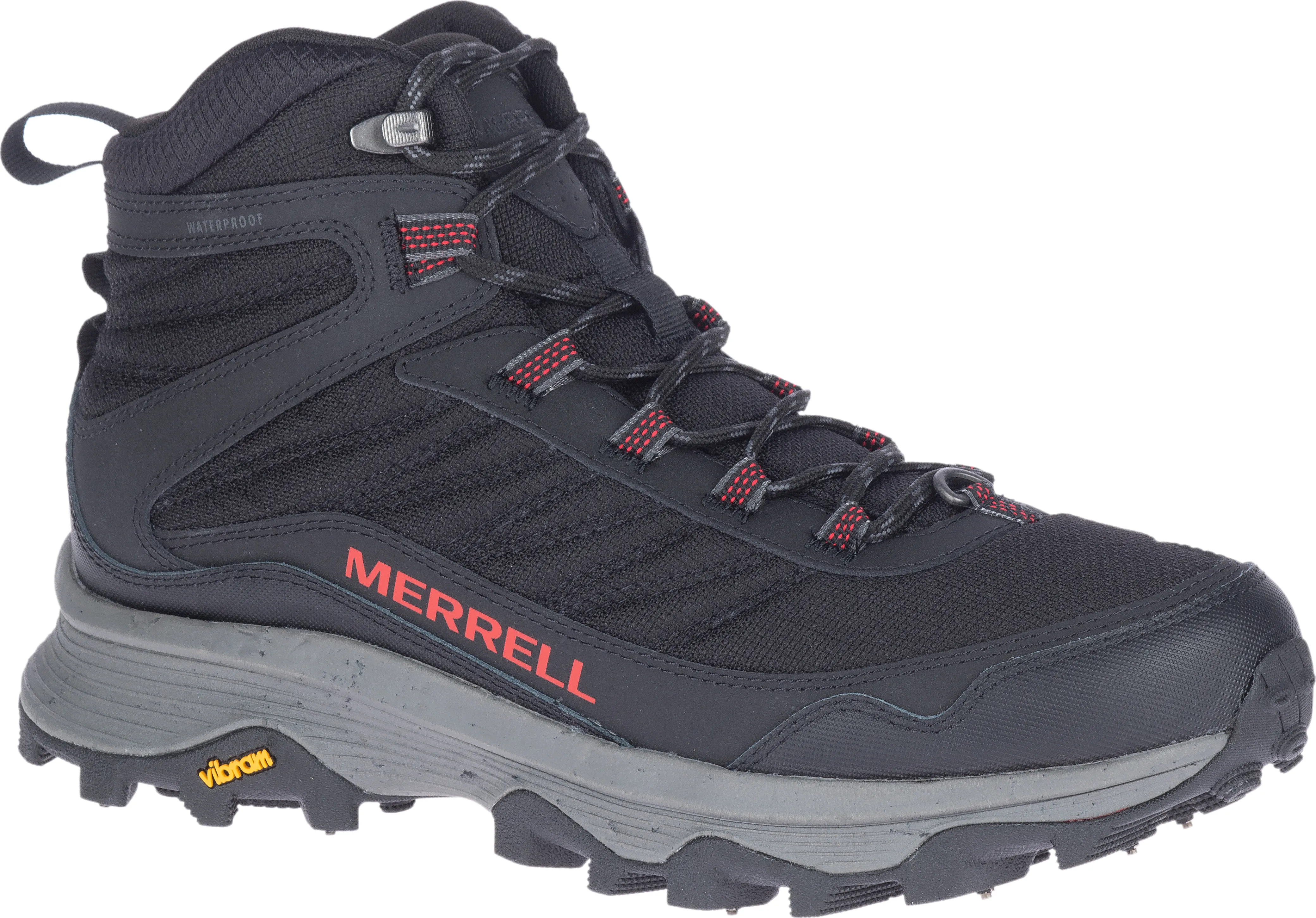 Merrell Moab Speed Thermo Mid Waterproof Spike, BLACK