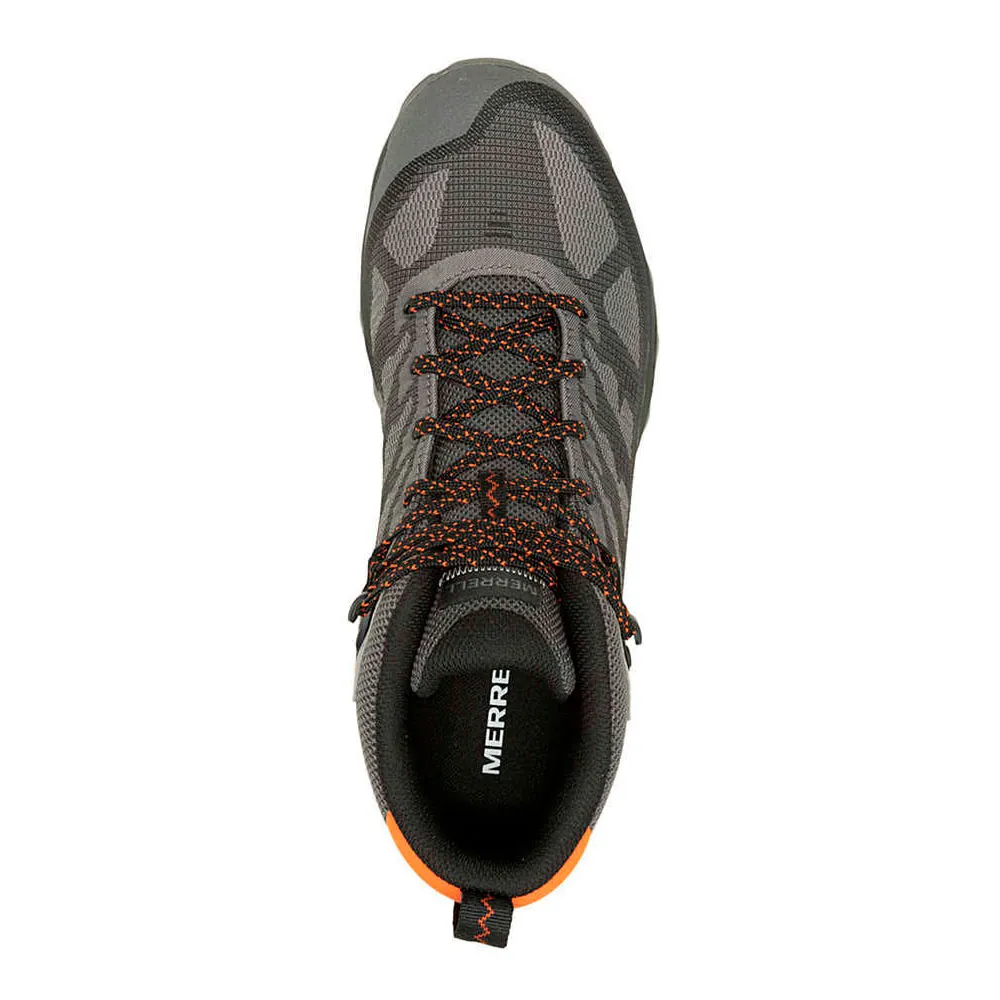 Merrell Speed Eco Mid Wp Vandringskängor, Charcoal / tangerne
