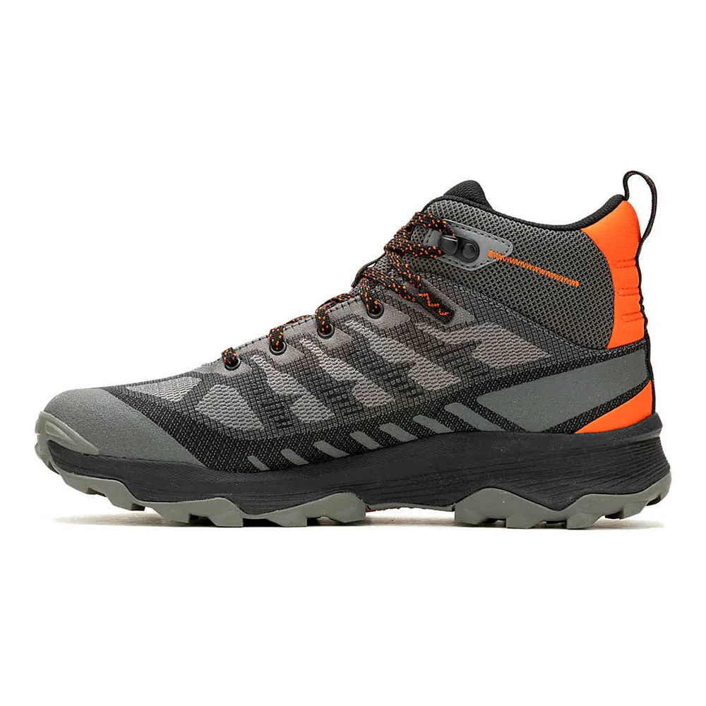 Merrell Speed Eco Mid Wp Vandringskängor, Charcoal / tangerne