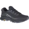 Merrell Women's Moab Speed Gore-Tex, Black/Asphalt
