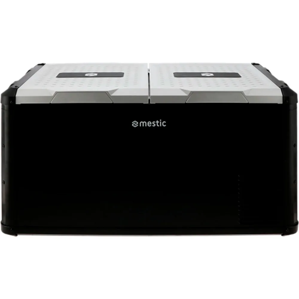 Mestic Mccp-75 Ac/dc Dual Zone Styv Bärbar Kylbox, Black, One Size