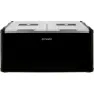 Mestic Mccp-90 Ac/dc Dual Zone Styv Bärbar Kylbox, Black, One Size