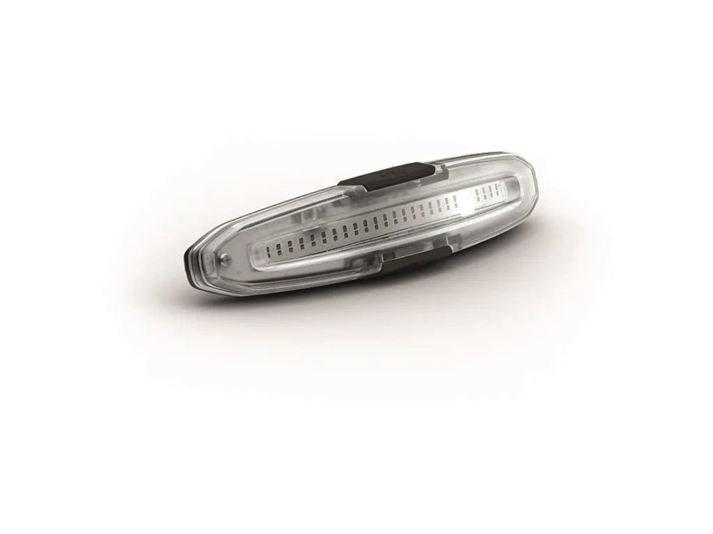 MET Hjälm Ljus Magnetisk USB, Red, 25 Lumens