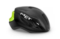 MET Strale Svat/Gul Aerodynamisk Hjälm MET Strale Svat/Gul Aerodynamisk Hjälm