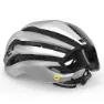 MET Trenta 3k Carbon Mips Hjälm Refurbished, White / metallic silver