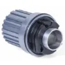 Miche 977/966/xm50/xm45/xm40 Shimano Micro Spline Freehub-kropp, Grey, One Size
