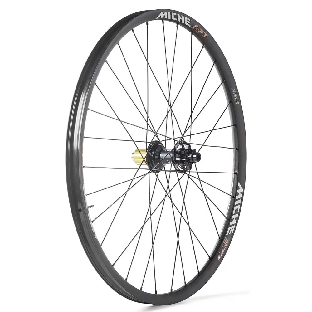 Miche 977hm H 27.5´´ Boost Cl Disc Tubeless Mtb Bakhjul, Black, 12 x 148mm, Shimano/Sram HG