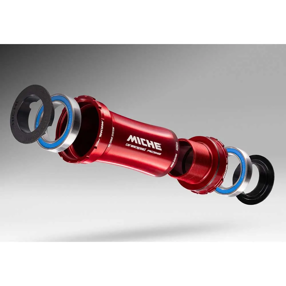 Miche Bb86 Ceramicspeed Vevlager, Red, 41mm, 86.5mm Miche Bb86 Ceramicspeed Vevlager, Red, 41mm, 86.5mm