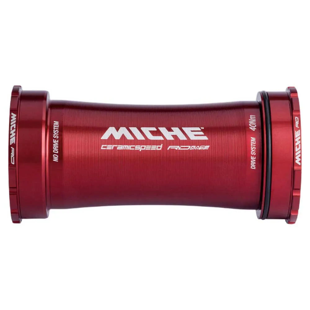 Miche Bb86 Ceramicspeed Vevlager, Red, 41mm, 86.5mm Miche Bb86 Ceramicspeed Vevlager, Red, 41mm, 86.5mm