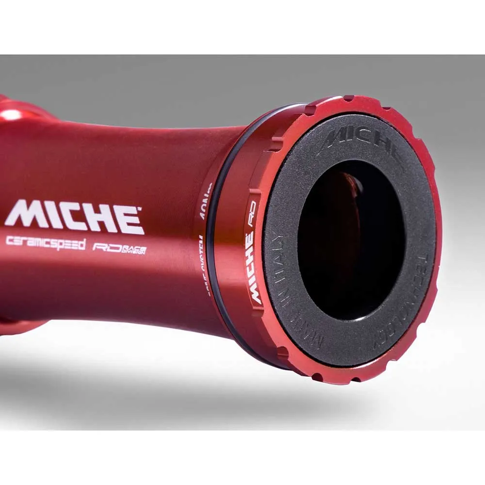 Miche Bb86 Ceramicspeed Vevlager, Red, 41mm, 86.5mm Miche Bb86 Ceramicspeed Vevlager, Red, 41mm, 86.5mm