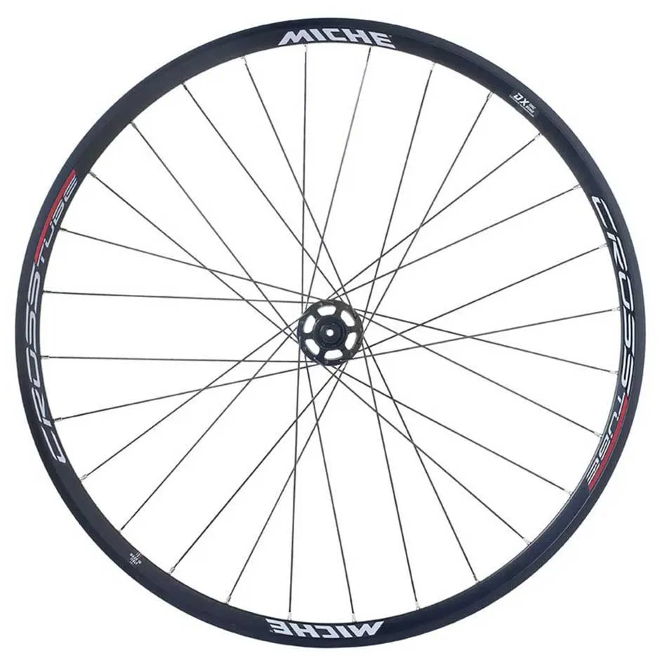 Miche Cross Tubeless Hjulset För Gravelcykel, Black, 12 x 100 / 12 x 142mm, Shimano/Sram HG
