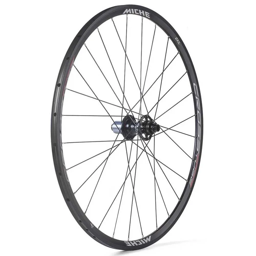 Miche Cross Tubeless Hjulset För Gravelcykel, Black, 12 x 100 / 12 x 142mm, Shimano/Sram HG