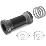 Miche Evo Max Bsa Vevlagerskoppar, Black, 68/73mm