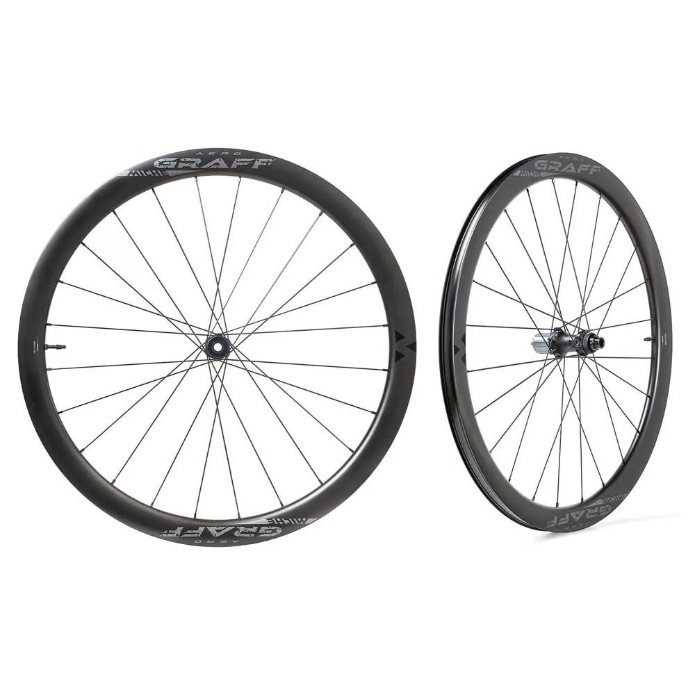 Miche Graff Aero Cl Disc Tubeless Hjulset För Gravelcykel
