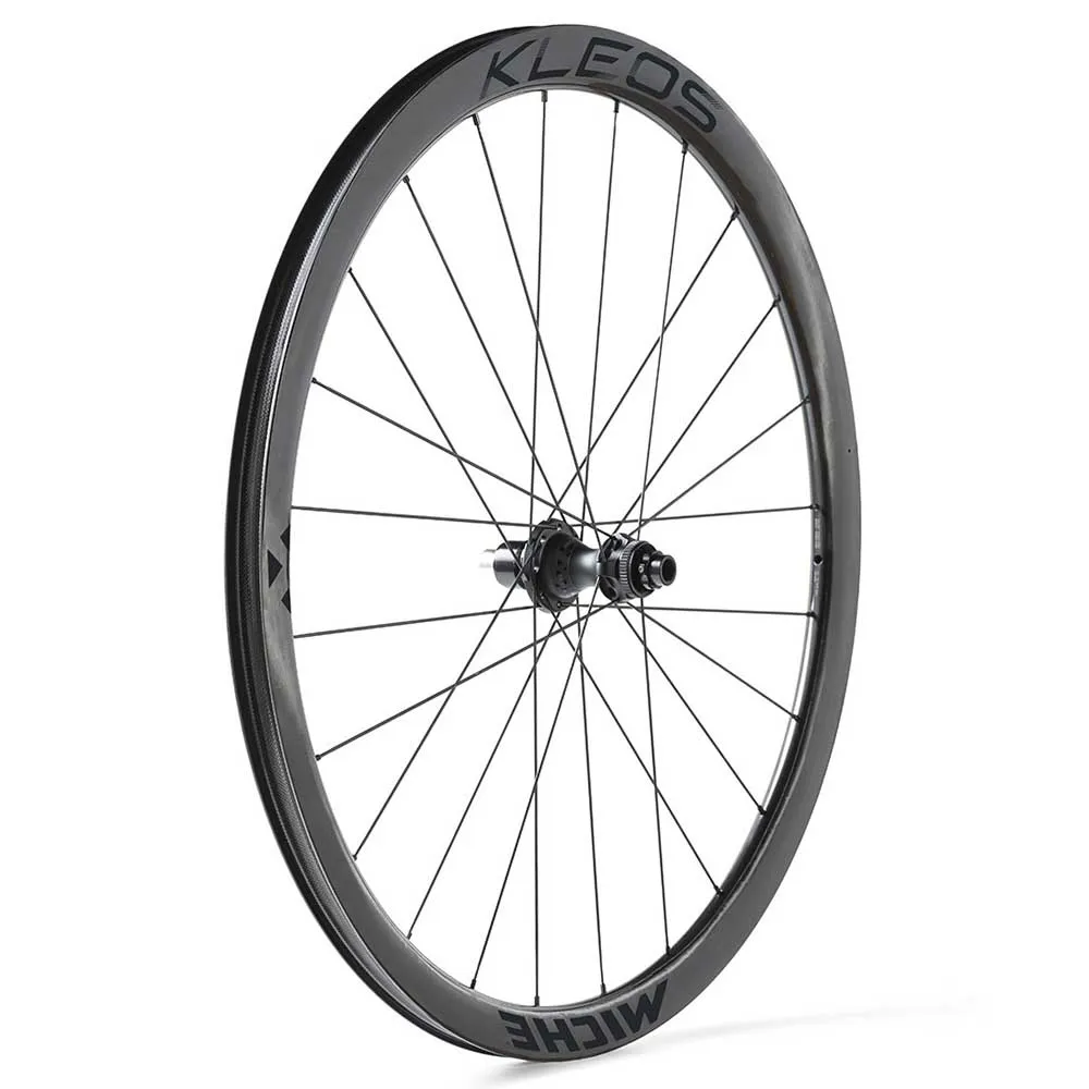 Miche Kleos Dx 36-36 Cl Disc Tubeless Landsvägshjulset, Black, 12 x 100 / 12 x 142mm, Shimano/Sram HG Miche Kleos Dx 36-36 Cl Disc Tubeless Landsvägshjulset, Black, 12 x 100 / 12 x 142mm, Shimano/Sram HG