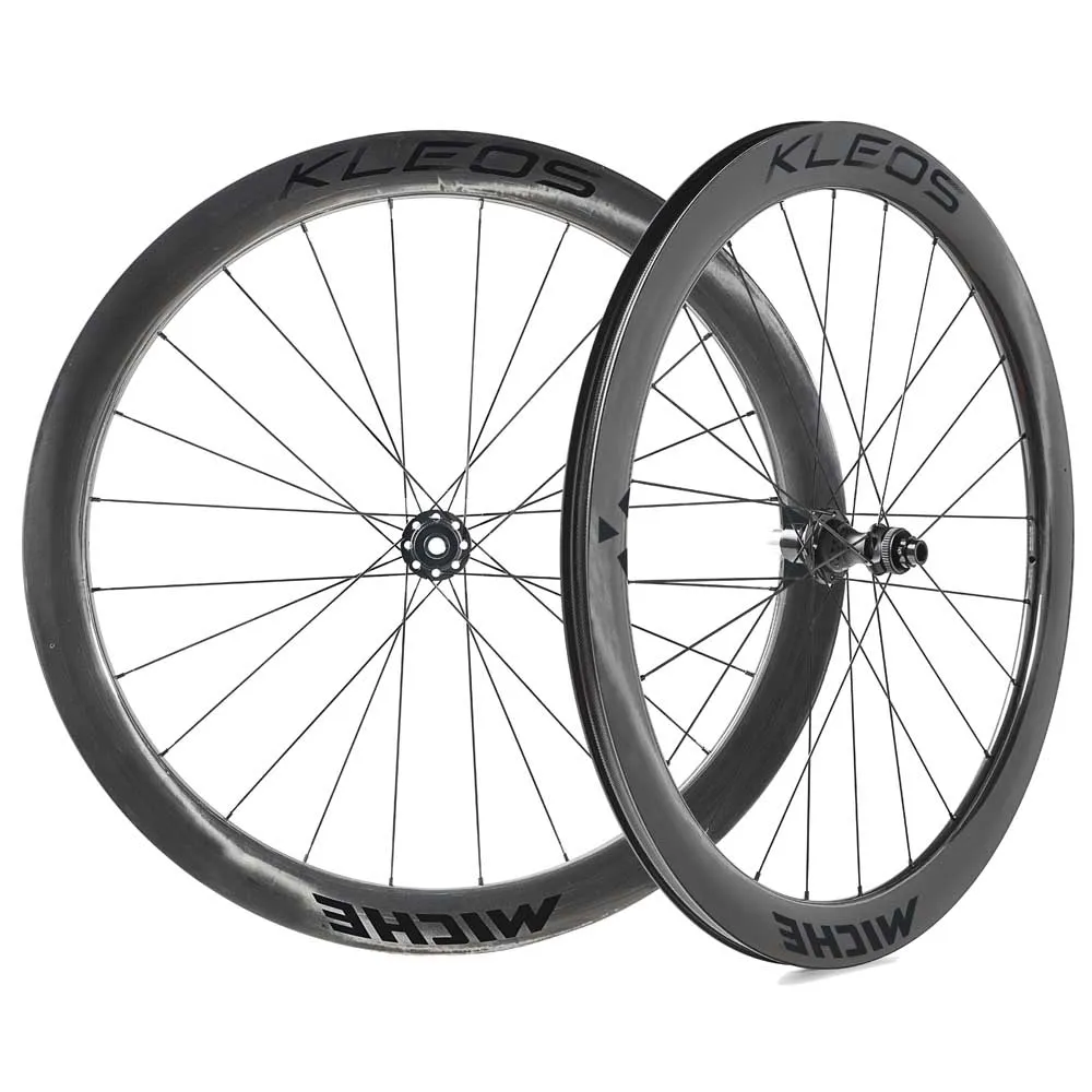 Miche Kleos Dx 50-50 Cl Disc Tubeless Landsvägshjulset, Black, 12 x 100 / 12 x 142mm, Shimano/Sram HG Miche Kleos Dx 50-50 Cl Disc Tubeless Landsvägshjulset, Black, 12 x 100 / 12 x 142mm, Shimano/Sram HG