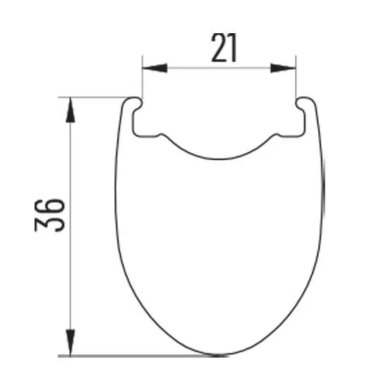 Miche Kleos Rd 36 Mm Tubeless Landsvägshjulset