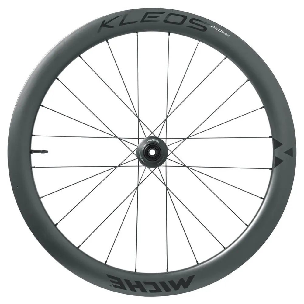 Miche Kleos Rd 50 Mm Tubeless Landsvägshjulset, Black, 12 x 100/12 x 142mm, Campagnolo N3W