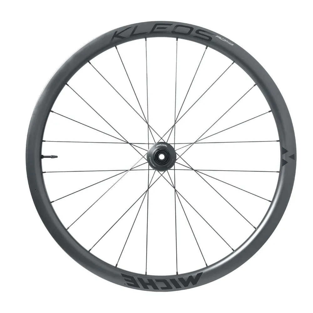 Miche Kleos Rd Dx 36-36 Cl Disc Tubeless Landsvägshjulset, Black, 12 x 100 / 12 x 142mm, Shimano/Sram HG